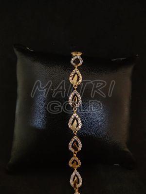 Ladies Fancy Gold Bracelet