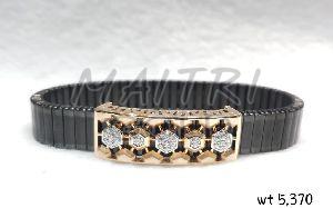 Mens Stretchable Diamond Bracelet
