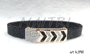 Mens Stretchable Diamond Bracelet