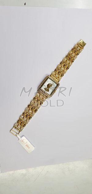 Ladies Gold Wrist Watch