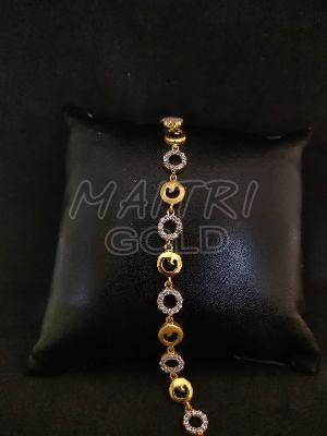 Ladies Fancy Gold Bracelet