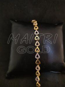 Ladies Fancy Gold Bracelet