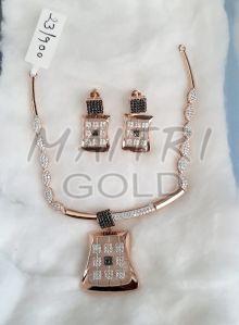 Ladies Rose Gold Necklace