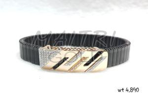 Mens Stretchable Diamond Bracelet