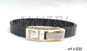 Mens Stretchable Diamond Bracelet
