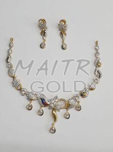 Traditional Gold Necklace Set