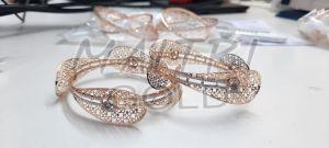 Ladies Fashionable Gold Bangles