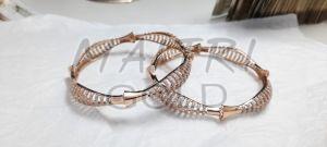 Ladies Fancy Gold Bangles