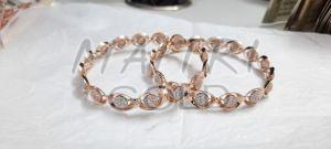 Ladies Fancy Gold Bangles