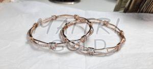 Ladies Fancy Gold Bangles