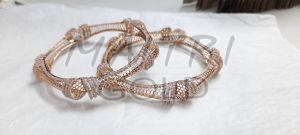 Ladies Fancy Gold Bangles