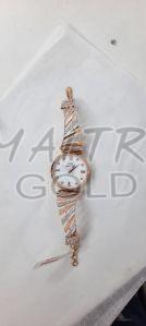 Ladies Designer Gold Watch