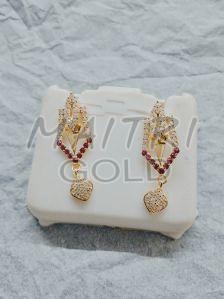 Ladies Gold Stylish Ear Studs