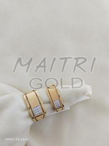 Engagement Gold Couple Ring Set