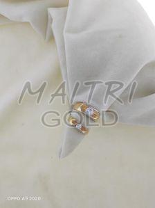 Engagement Gold Couple Ring Set