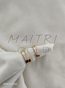 Engagement Gold Couple Ring Set
