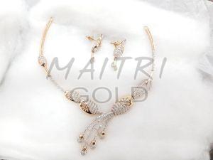 Ladies Designer Gold Necklace Sets