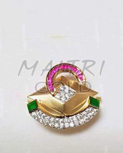 Ladies Modern Gold Ring