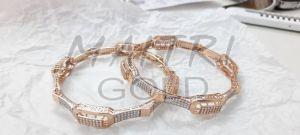 Ladies Designer Gold Bangles