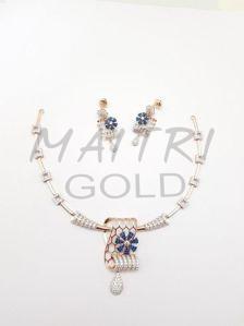 Ladies Designer Gold Necklace Sets