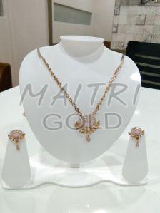 Ladies Designer Gold Chain Necklace Sets