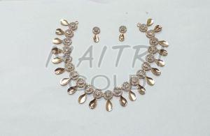 Ladies Designer Gold Necklace Set