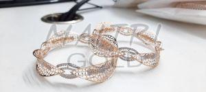 Ladies Fashion Gold Bangles