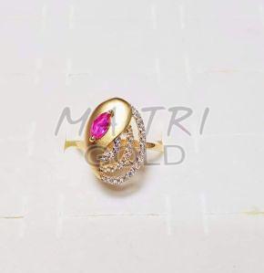 Ladies Modern Gold Ring