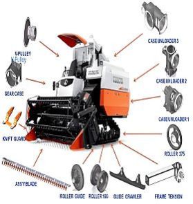 Kubota Harvester Spare parts