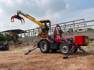 Hydraulic Tractor Mounted Crane