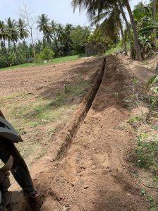 Tractor Mounted Pipeline Trencher Tractor