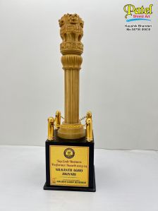 Wooden Ashoka Pillar