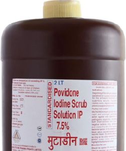 2 Litre Mutadine 7.5% Solution IP