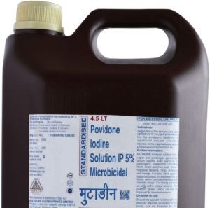 4500ml Mutadine 5% Solution IP