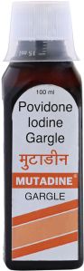 Mutadine Povidone Iodine Gargle 2%