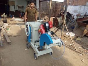 road divider cutting machine