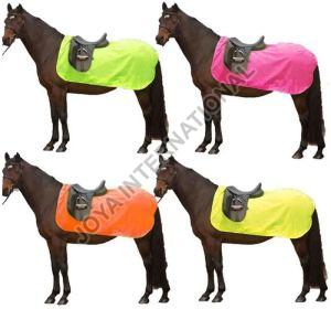 Multicolor Fleece Horse Exercise Sheet