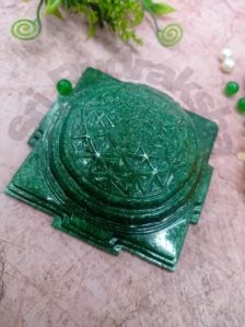 Green Jade Shree Yantra