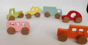 wooden toy car