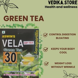 green herbal tea