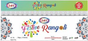 Rangoli Colour - Box - 10 Pieces