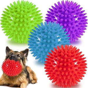 Dog Toy Illuminated Spike Ball