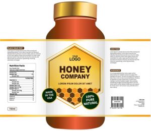 Honey Bottle Labels