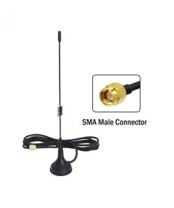 433MHz 8dBi Spring Magnetic Antenna with RG174 (L-3Mtr) Cable SMA Male Connector