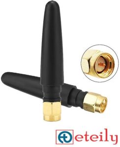 868MHz 2.5dBi Rubber Duck Antenna with SMA (M) St. Connector