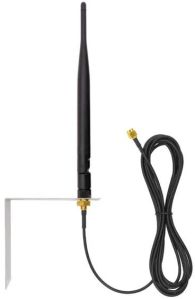 915MHz 5dBi Rubber Duck Antenna with RG174 Cable (L - 3Mtr) + Sma (m) ST. Connector (with L Bracket)