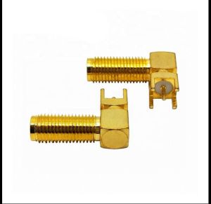 ET-SFRA-BH-PC14M SMA Female R/A Bulkhead PCB Mount 14mm Connector