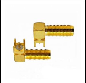 ET-SFRA-BH-PC14M SMA Female R/A Bulkhead PCB Mount 14mm Connector