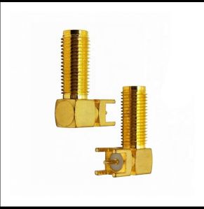 ET-SFRA-BH-PC14M SMA Female R/A Bulkhead PCB Mount 14mm Connector