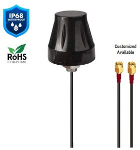 3G Screw Mount Antenna with RG174 (L- 3MTR) Cable + SMA Male St. Connector (Cup Shaped)